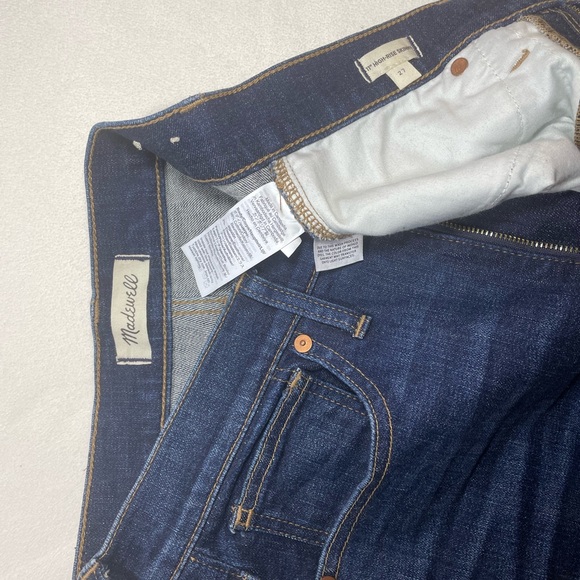 Madewell high-rise jeans, model 11" High-Rise Skinny in size 27. - Picture 9 of 9